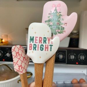 Holiday Spatula Set - Merry & Bright